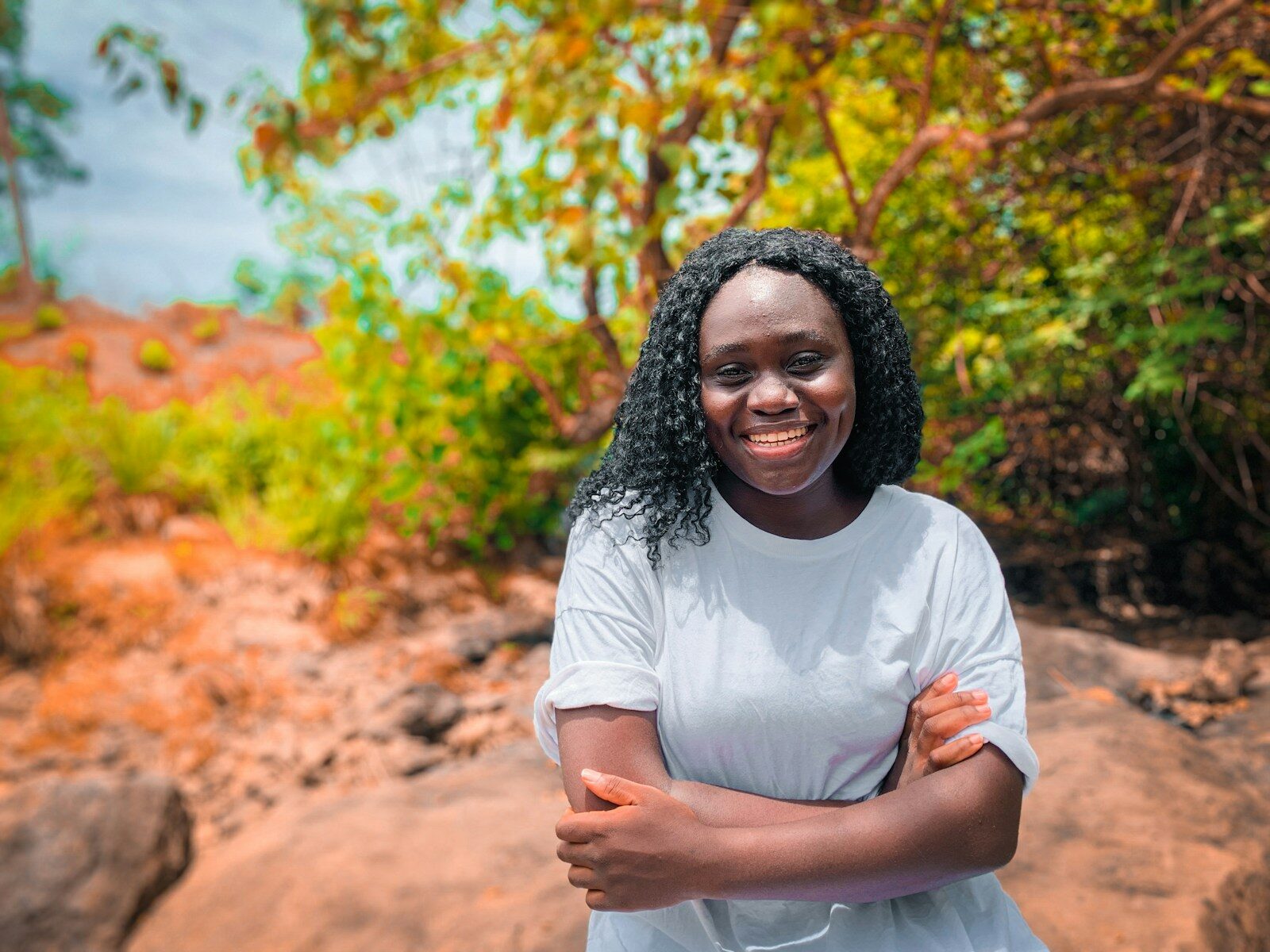 African person confident
